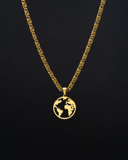 Globe scroll gull